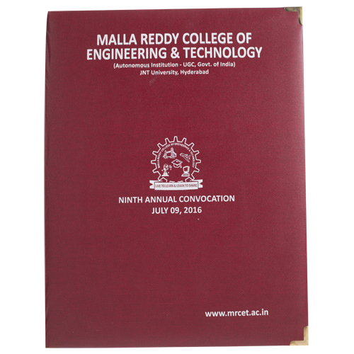 Convocation file suppliers